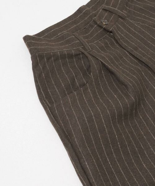 SENSE OF PLACE by URBAN RESEARCH / センスオブプレイス バイ アーバンリサーチ その他パンツ | ウールブレンドカーブポケットストレートパンツ | 詳細10