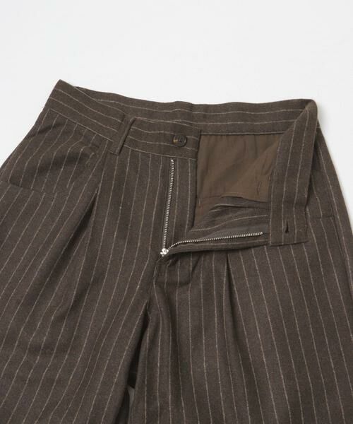 SENSE OF PLACE by URBAN RESEARCH / センスオブプレイス バイ アーバンリサーチ その他パンツ | ウールブレンドカーブポケットストレートパンツ | 詳細9