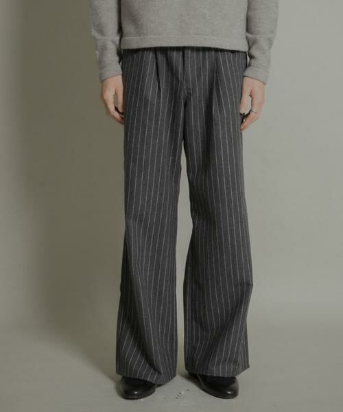 SENSE OF PLACE by URBAN RESEARCH / センスオブプレイス バイ アーバンリサーチ その他パンツ | ウールブレンドカーブポケットストレートパンツ | 詳細29