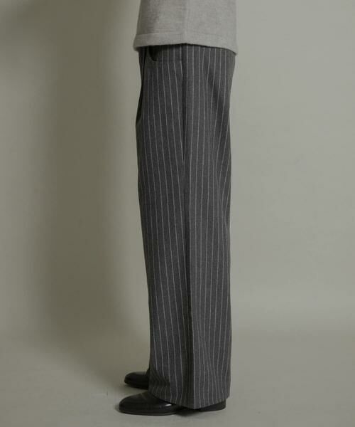 SENSE OF PLACE by URBAN RESEARCH / センスオブプレイス バイ アーバンリサーチ その他パンツ | ウールブレンドカーブポケットストレートパンツ | 詳細30