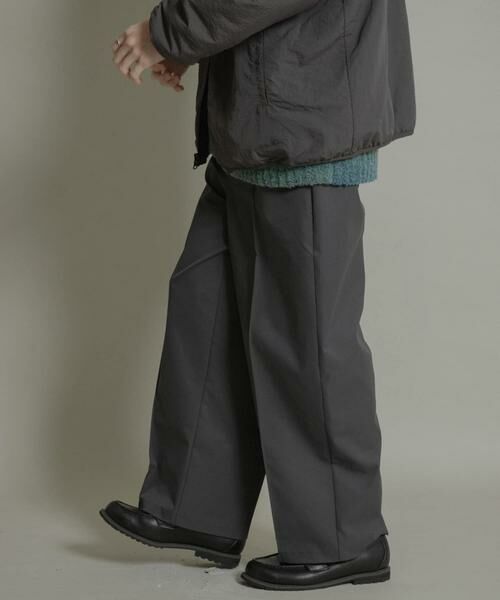 SENSE OF PLACE by URBAN RESEARCH / センスオブプレイス バイ アーバンリサーチ その他パンツ | ピンタックワイドスラックス | 詳細3