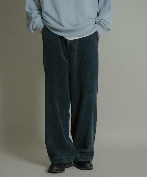 SENSE OF PLACE by URBAN RESEARCH / センスオブプレイス バイ アーバンリサーチ その他パンツ | ケミカルコーデュロイストレートパンツ | 詳細1