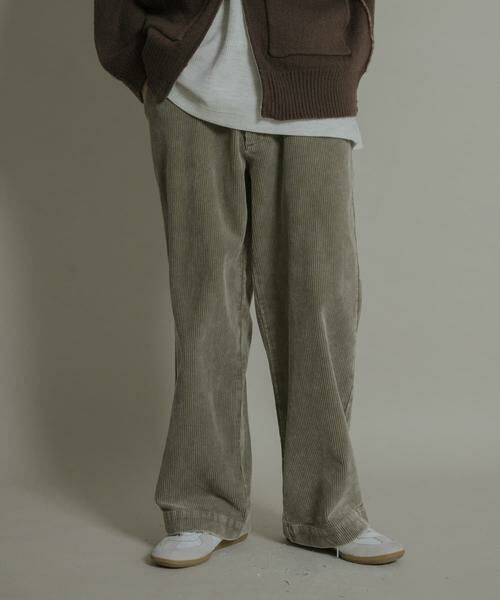 SENSE OF PLACE by URBAN RESEARCH / センスオブプレイス バイ アーバンリサーチ その他パンツ | ケミカルコーデュロイストレートパンツ | 詳細27