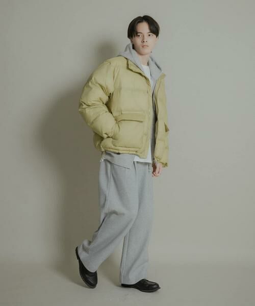 SENSE OF PLACE by URBAN RESEARCH / センスオブプレイス バイ アーバンリサーチ その他パンツ | ジャージメルトンタックワイドパンツ | 詳細14