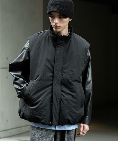 SENSE OF PLACE by URBAN RESEARCH / センスオブプレイス バイ アーバンリサーチ ダウンジャケット・ベスト | ナイロンユーティリティーベスト | 詳細3