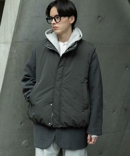 SENSE OF PLACE by URBAN RESEARCH / センスオブプレイス バイ アーバンリサーチ ダウンジャケット・ベスト | ナイロンユーティリティーベスト | 詳細12