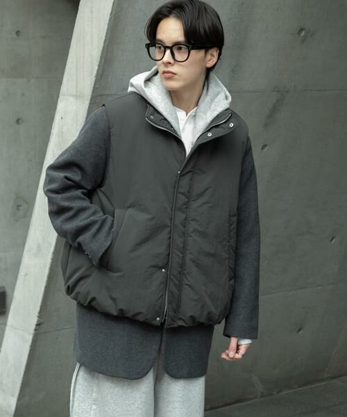 SENSE OF PLACE by URBAN RESEARCH / センスオブプレイス バイ アーバンリサーチ ダウンジャケット・ベスト | ナイロンユーティリティーベスト | 詳細15