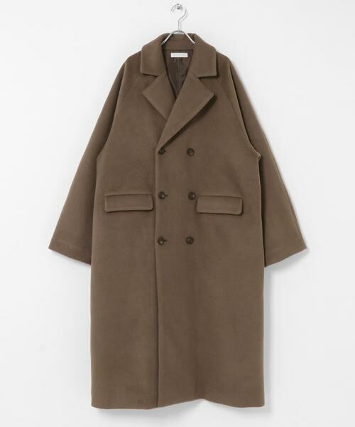 SENSE OF PLACE by URBAN RESEARCH / センスオブプレイス バイ アーバンリサーチ その他アウター | ウールブレンドダブルロングコート | 詳細8