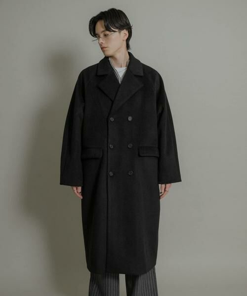 SENSE OF PLACE by URBAN RESEARCH / センスオブプレイス バイ アーバンリサーチ その他アウター | ウールブレンドダブルロングコート | 詳細21