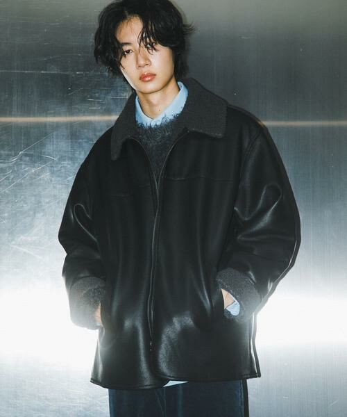 SENSE OF PLACE by URBAN RESEARCH / センスオブプレイス バイ アーバンリサーチ ブルゾン | アソートボアブルゾン | 詳細1