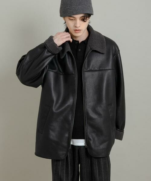 SENSE OF PLACE by URBAN RESEARCH / センスオブプレイス バイ アーバンリサーチ ブルゾン | アソートボアブルゾン | 詳細10