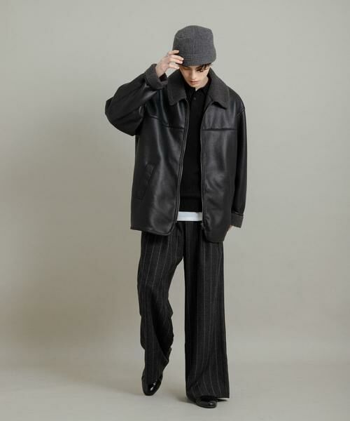 SENSE OF PLACE by URBAN RESEARCH / センスオブプレイス バイ アーバンリサーチ ブルゾン | アソートボアブルゾン | 詳細11