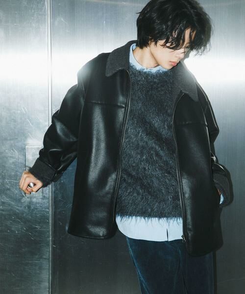 SENSE OF PLACE by URBAN RESEARCH / センスオブプレイス バイ アーバンリサーチ ブルゾン | アソートボアブルゾン | 詳細5