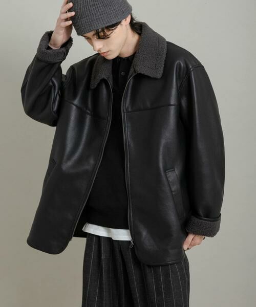 SENSE OF PLACE by URBAN RESEARCH / センスオブプレイス バイ アーバンリサーチ ブルゾン | アソートボアブルゾン | 詳細6