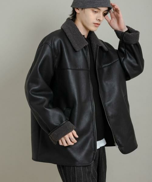 SENSE OF PLACE by URBAN RESEARCH / センスオブプレイス バイ アーバンリサーチ ブルゾン | アソートボアブルゾン | 詳細8