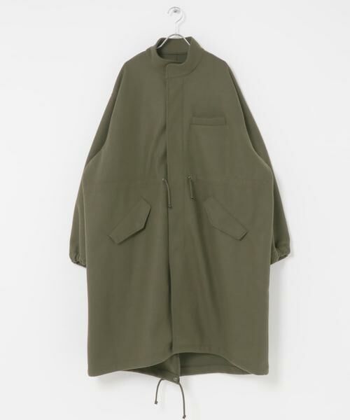 SENSE OF PLACE by URBAN RESEARCH / センスオブプレイス バイ アーバンリサーチ ミリタリージャケット・コート | 『UR TECH』 カットメルトンモッズコート | 詳細14