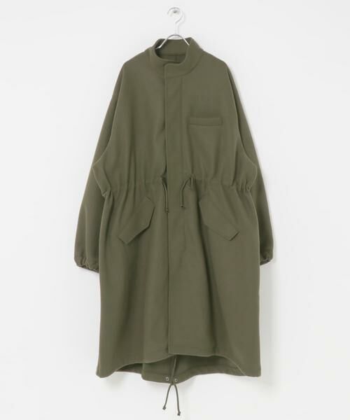 SENSE OF PLACE by URBAN RESEARCH / センスオブプレイス バイ アーバンリサーチ ミリタリージャケット・コート | 『UR TECH』 カットメルトンモッズコート | 詳細15