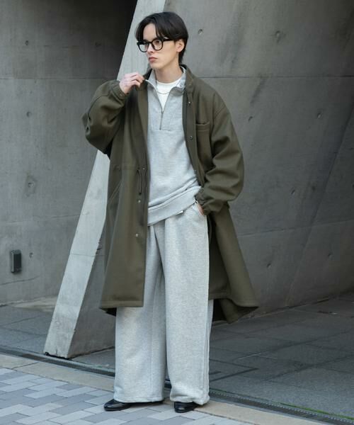 SENSE OF PLACE by URBAN RESEARCH / センスオブプレイス バイ アーバンリサーチ ミリタリージャケット・コート | 『UR TECH』 カットメルトンモッズコート | 詳細8
