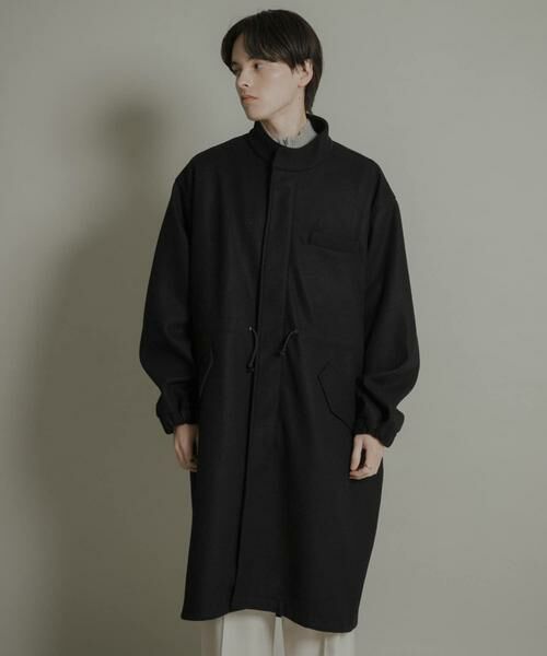 SENSE OF PLACE by URBAN RESEARCH / センスオブプレイス バイ アーバンリサーチ ミリタリージャケット・コート | 『UR TECH』 カットメルトンモッズコート | 詳細29