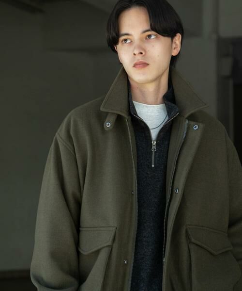 SENSE OF PLACE by URBAN RESEARCH / センスオブプレイス バイ アーバンリサーチ ブルゾン | 『UR TECH』カットメルトンブルゾン | 詳細1