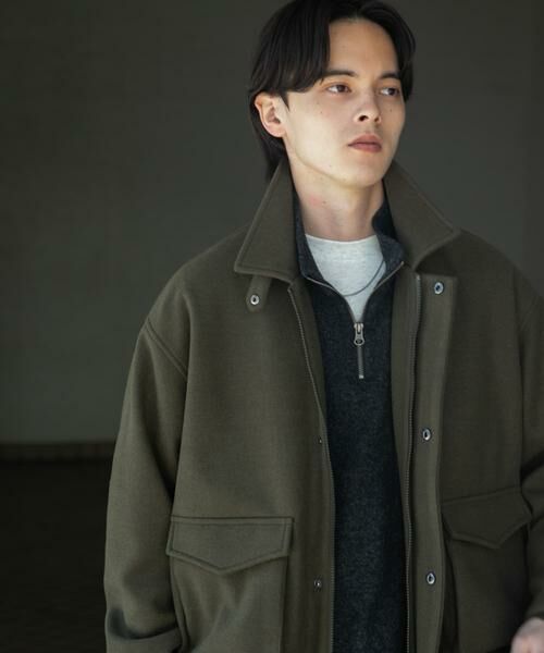 SENSE OF PLACE by URBAN RESEARCH / センスオブプレイス バイ アーバンリサーチ ブルゾン | 『UR TECH』カットメルトンブルゾン | 詳細2