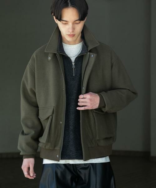 SENSE OF PLACE by URBAN RESEARCH / センスオブプレイス バイ アーバンリサーチ ブルゾン | 『UR TECH』カットメルトンブルゾン | 詳細6