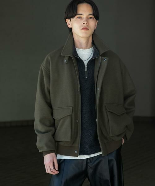 SENSE OF PLACE by URBAN RESEARCH / センスオブプレイス バイ アーバンリサーチ ブルゾン | 『UR TECH』カットメルトンブルゾン | 詳細7
