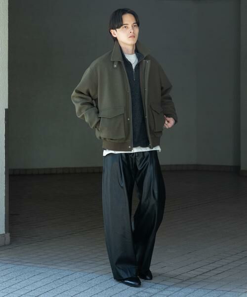 SENSE OF PLACE by URBAN RESEARCH / センスオブプレイス バイ アーバンリサーチ ブルゾン | 『UR TECH』カットメルトンブルゾン | 詳細8