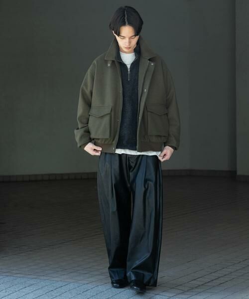 SENSE OF PLACE by URBAN RESEARCH / センスオブプレイス バイ アーバンリサーチ ブルゾン | 『UR TECH』カットメルトンブルゾン | 詳細9