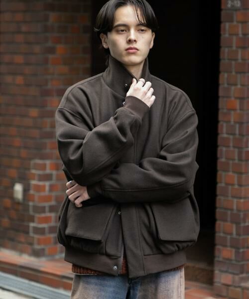 SENSE OF PLACE by URBAN RESEARCH / センスオブプレイス バイ アーバンリサーチ ブルゾン | 『UR TECH』カットメルトンブルゾン | 詳細12