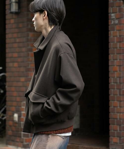 SENSE OF PLACE by URBAN RESEARCH / センスオブプレイス バイ アーバンリサーチ ブルゾン | 『UR TECH』カットメルトンブルゾン | 詳細15