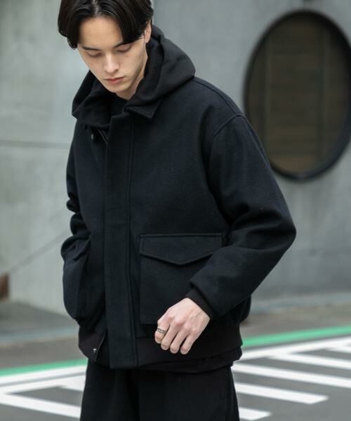 SENSE OF PLACE by URBAN RESEARCH / センスオブプレイス バイ アーバンリサーチ ブルゾン | 『UR TECH』カットメルトンブルゾン | 詳細29