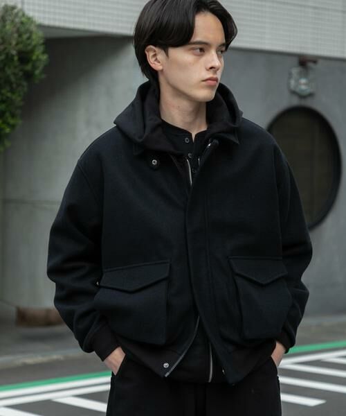 SENSE OF PLACE by URBAN RESEARCH / センスオブプレイス バイ アーバンリサーチ ブルゾン | 『UR TECH』カットメルトンブルゾン | 詳細30