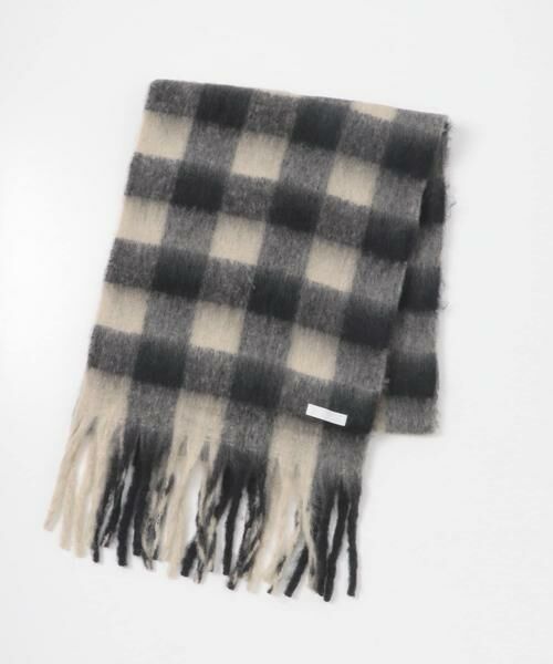 SENSE OF PLACE by URBAN RESEARCH / センスオブプレイス バイ アーバンリサーチ マフラー・ショール・スヌード・ストール | ブロックチェックボリュームマフラー | 詳細5