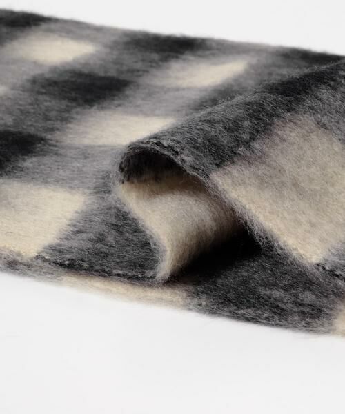 SENSE OF PLACE by URBAN RESEARCH / センスオブプレイス バイ アーバンリサーチ マフラー・ショール・スヌード・ストール | ブロックチェックボリュームマフラー | 詳細7