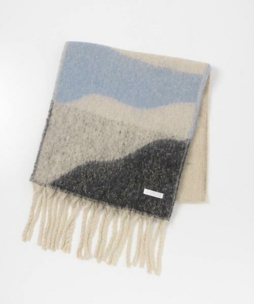SENSE OF PLACE by URBAN RESEARCH / センスオブプレイス バイ アーバンリサーチ マフラー・ショール・スヌード・ストール | パターンボリューム大判マフラー | 詳細11