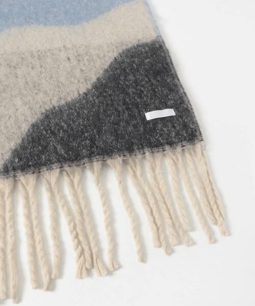 SENSE OF PLACE by URBAN RESEARCH / センスオブプレイス バイ アーバンリサーチ マフラー・ショール・スヌード・ストール | パターンボリューム大判マフラー | 詳細12