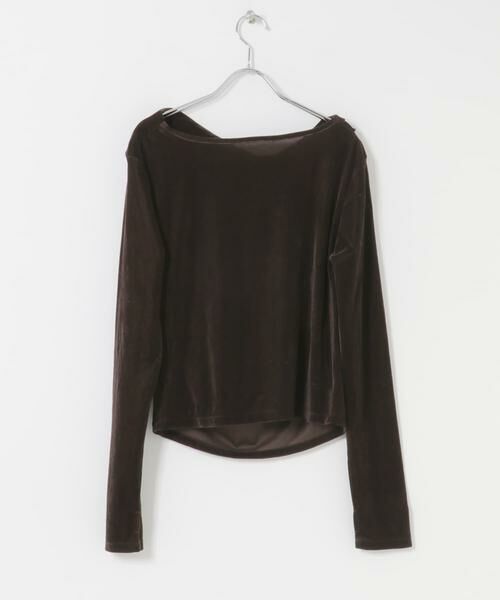 SENSE OF PLACE by URBAN RESEARCH / センスオブプレイス バイ アーバンリサーチ その他トップス | ベロアドレープトップ | 詳細14