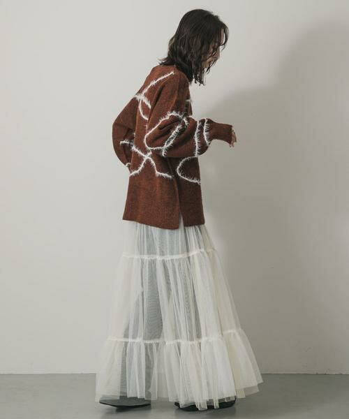 SENSE OF PLACE by URBAN RESEARCH / センスオブプレイス バイ アーバンリサーチ ニット・セーター | シャギーラインルーズニット | 詳細5