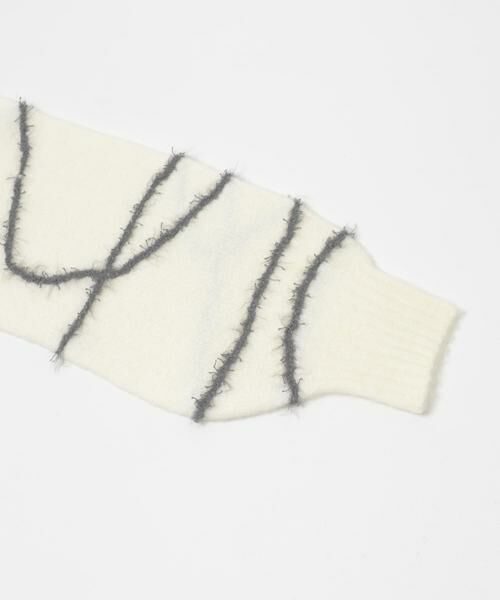 SENSE OF PLACE by URBAN RESEARCH / センスオブプレイス バイ アーバンリサーチ ニット・セーター | シャギーラインルーズニット | 詳細19