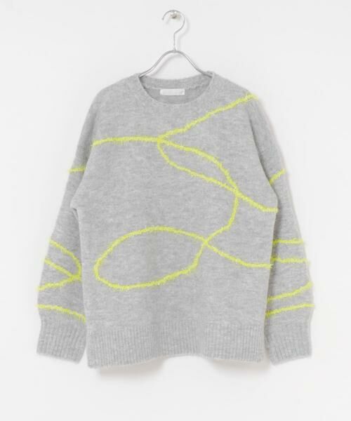 SENSE OF PLACE by URBAN RESEARCH / センスオブプレイス バイ アーバンリサーチ ニット・セーター | シャギーラインルーズニット | 詳細25