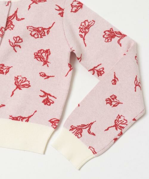 SENSE OF PLACE by URBAN RESEARCH / センスオブプレイス バイ アーバンリサーチ カーディガン・ボレロ | 『洗濯可』ジャガードフラワーコンパクトニットカーディガン | 詳細26