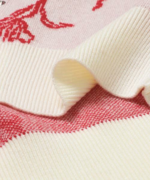 SENSE OF PLACE by URBAN RESEARCH / センスオブプレイス バイ アーバンリサーチ カーディガン・ボレロ | 『洗濯可』ジャガードフラワーコンパクトニットカーディガン | 詳細28