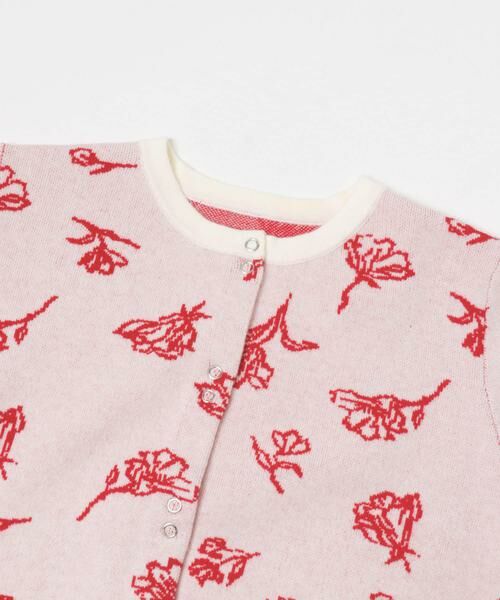 SENSE OF PLACE by URBAN RESEARCH / センスオブプレイス バイ アーバンリサーチ カーディガン・ボレロ | 『洗濯可』ジャガードフラワーコンパクトニットカーディガン | 詳細24