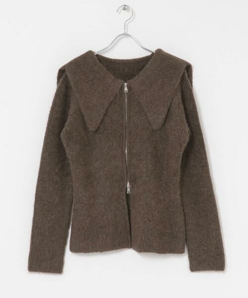 SENSE OF PLACE by URBAN RESEARCH / センスオブプレイス バイ アーバンリサーチ カーディガン・ボレロ | 『洗濯可』ドロップカラージップセーター | 詳細7