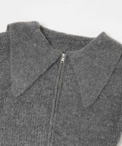 SENSE OF PLACE by URBAN RESEARCH / センスオブプレイス バイ アーバンリサーチ カーディガン・ボレロ | 『洗濯可』ドロップカラージップセーター | 詳細18