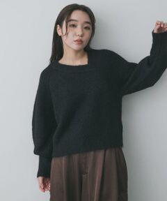 SENSE OF PLACE by URBAN RESEARCH / センスオブプレイス バイ アーバンリサーチ ニット・セーター | アシメネックニット