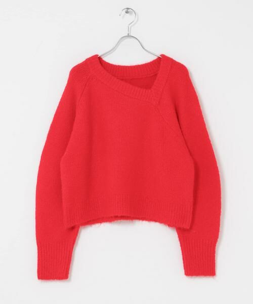 SENSE OF PLACE by URBAN RESEARCH / センスオブプレイス バイ アーバンリサーチ ニット・セーター | アシメネックニット | 詳細6