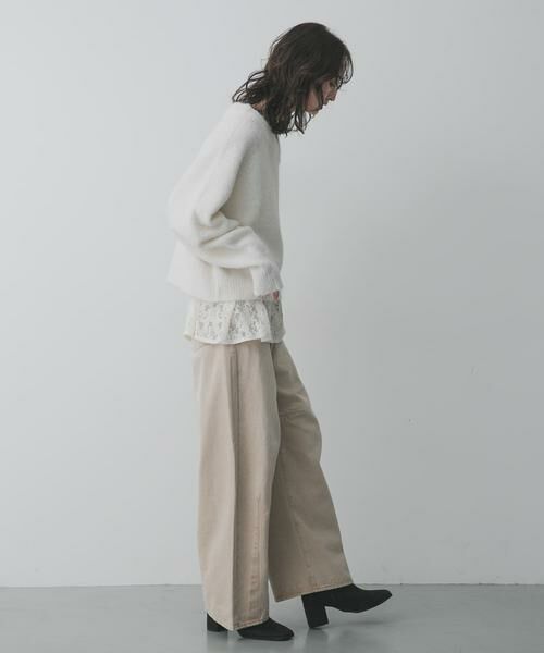 SENSE OF PLACE by URBAN RESEARCH / センスオブプレイス バイ アーバンリサーチ ニット・セーター | アシメネックニット | 詳細13