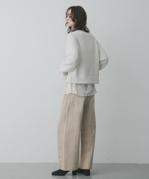 SENSE OF PLACE by URBAN RESEARCH / センスオブプレイス バイ アーバンリサーチ ニット・セーター | アシメネックニット | 詳細14